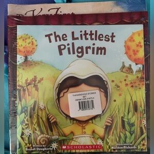 New Scholastic 'The Littlest Pilgrim' and Thanksgiving Kids Books Set of 3
